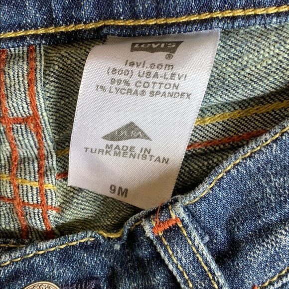 N͙E͙W͙ with all tags Levi’s CURVY CUT Jeans 9 M - Picture 5 of 5